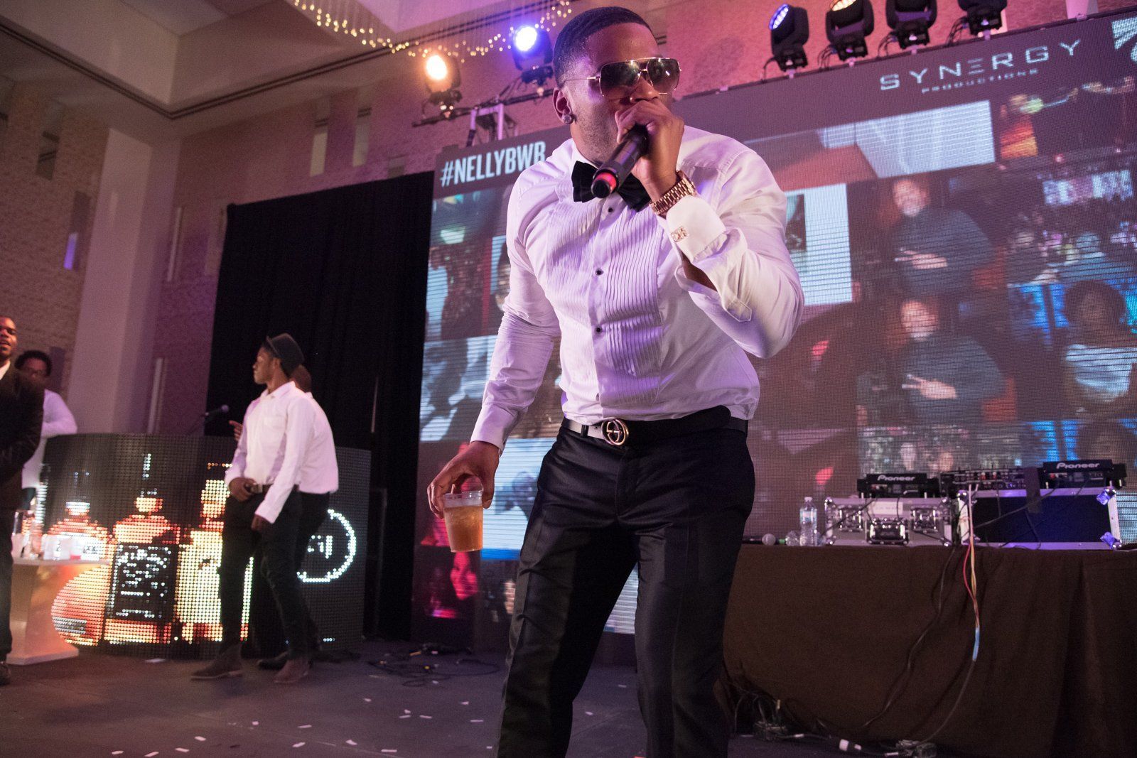 Nelly's 10th Black and White Ball at Four Seasons Hotel